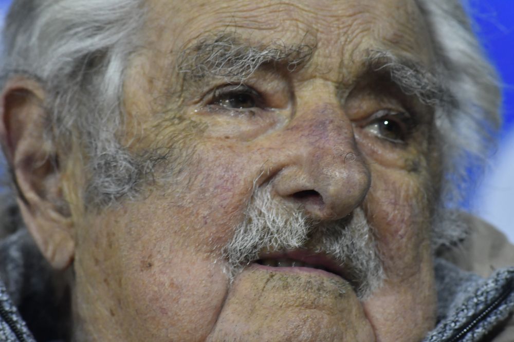 Mujica en la presentación de Blanca Rodríguez como candidata al Senado. Archivo