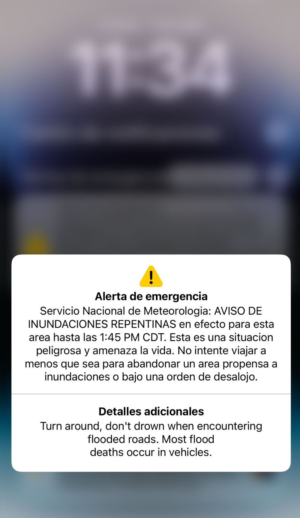 Las alertas en Kansas