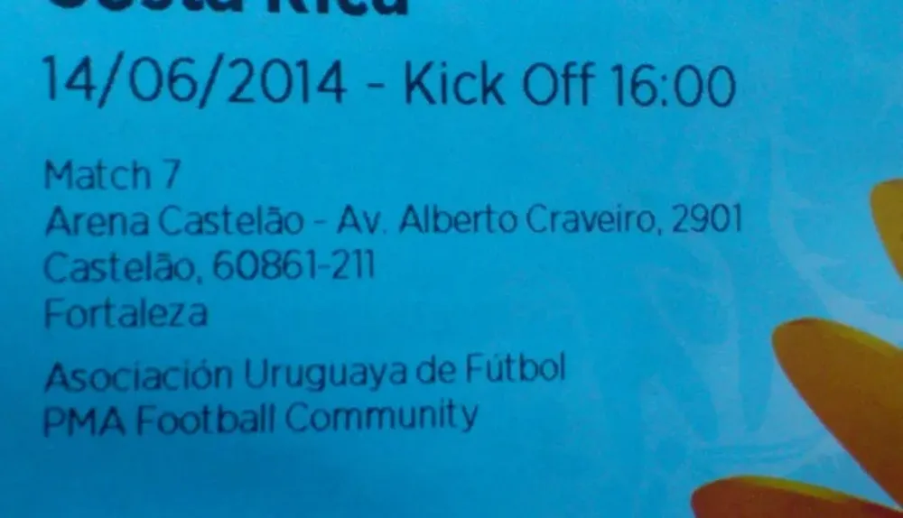 Entrada Uruguay-Costa Rica