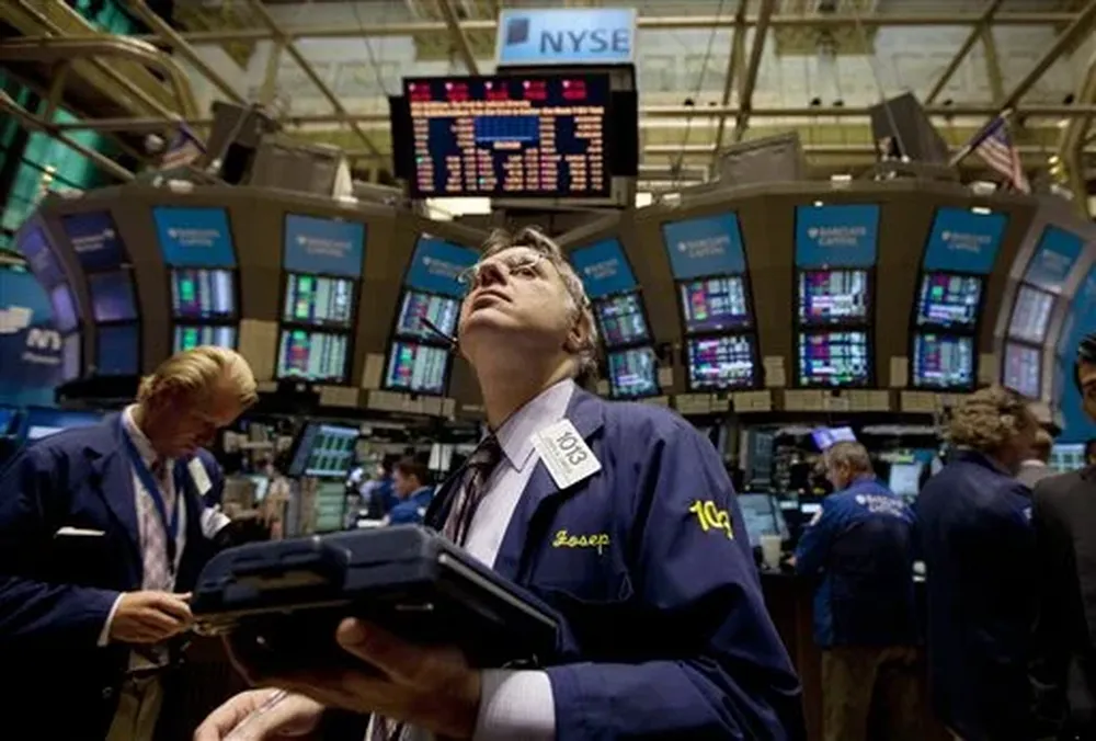 Un día negro para la bolsa de Nueva York