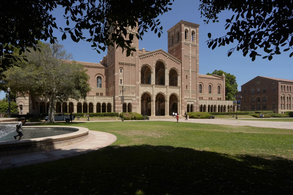El campus de la Universidad de California, Los Ángeles