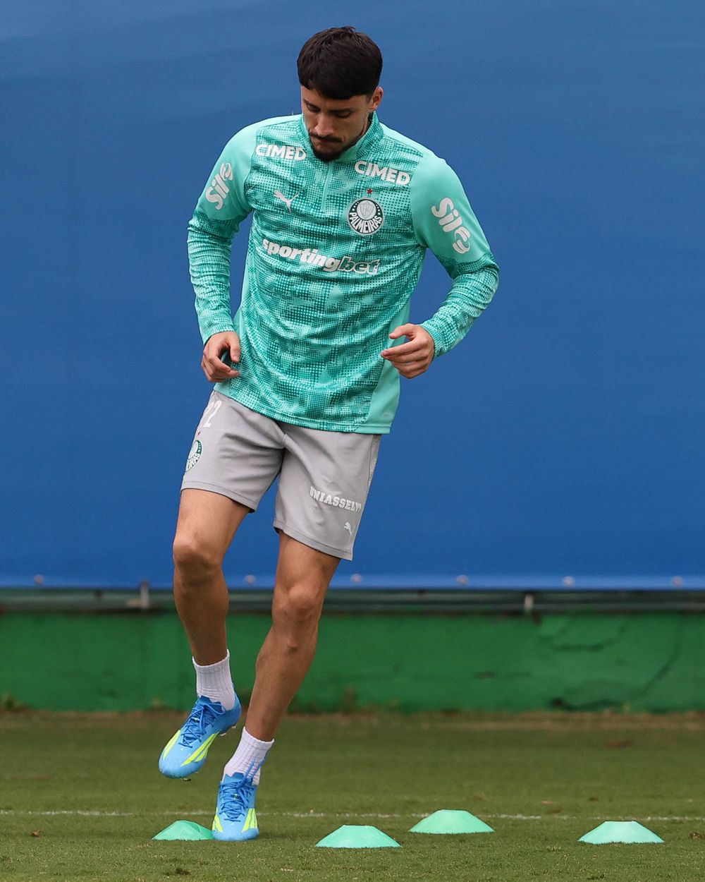 Joaquín Piquerez mostró cómo entrena en su recuperación