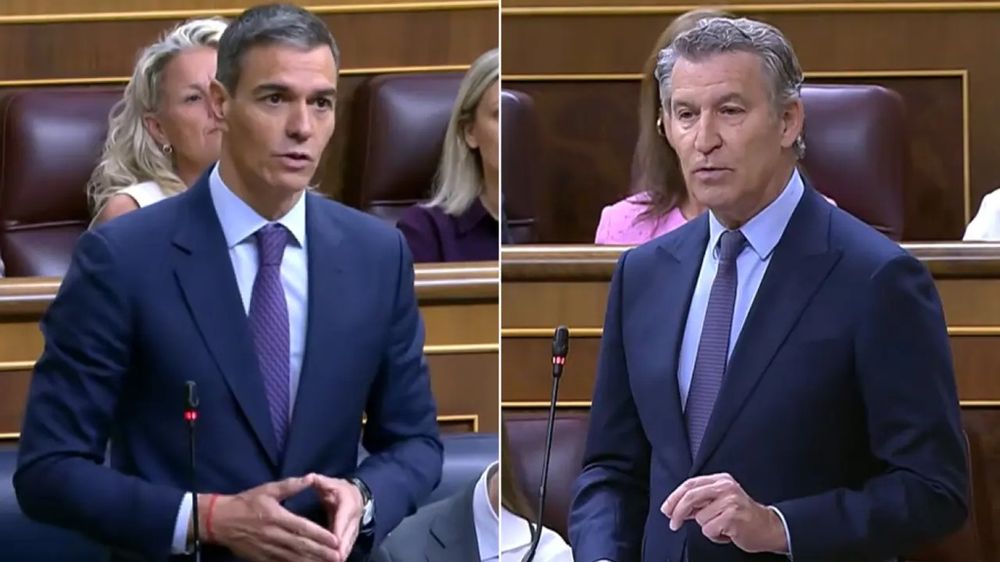 Pedro Sánchez y Alberto Núñez Feijóo.