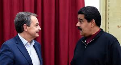 José Luis Rodríguez Zapatero y Nicolás Maduro