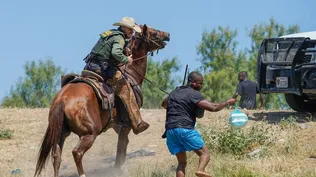 Medidas represivas en la frontera de Texas frente a los migrantes haitianos