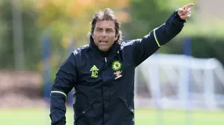 Antonio Conte, el entrenador italiano que dirige al club Chelsea.