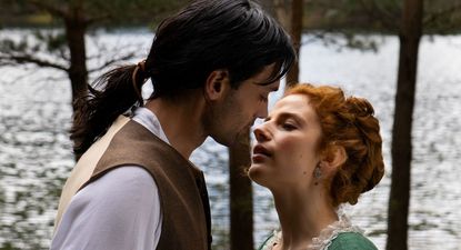 Una imagen de Valle Salvaje, la primera serie diaria global filmada en España