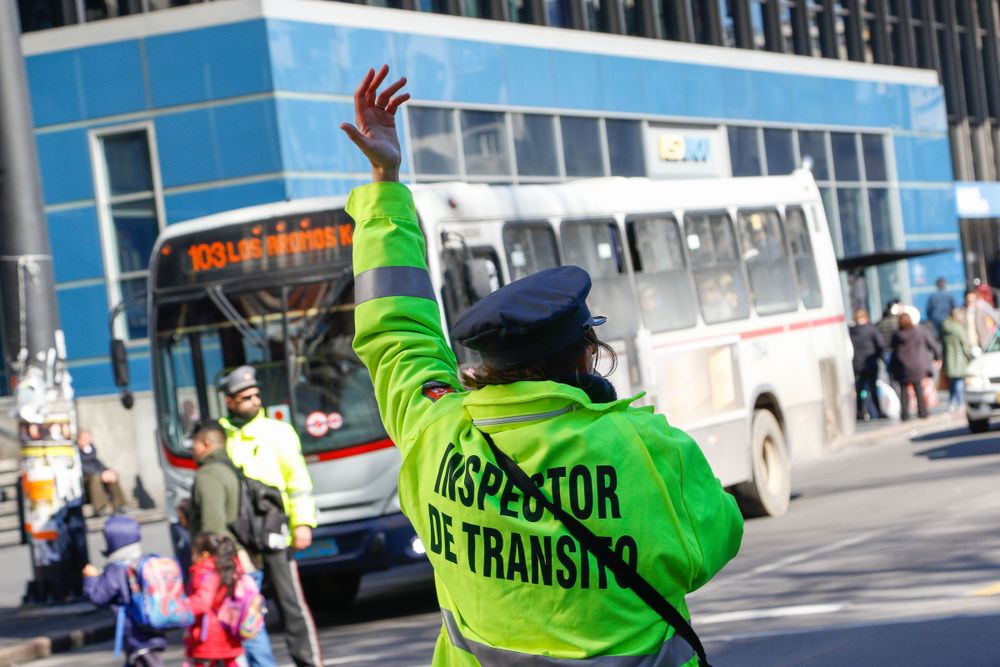 Inspectores de tránsito