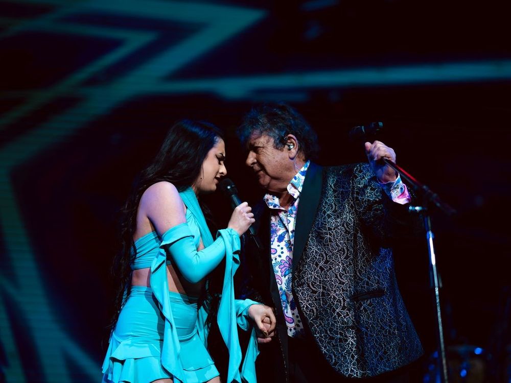 Luana Persincula junto a Rubén Deicas