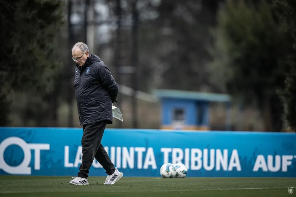 Bielsa en el Complejo / Archivo