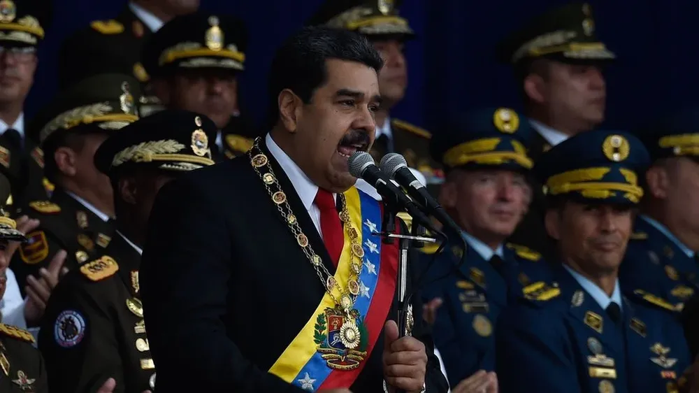 Nicolás Maduro: el presidente venezolano ha acusado a Colombia de estar detrás de un intento de asesinarlo.