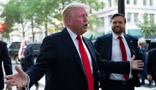 Trump habló con la prensa en Washington sobre el ataque en Qatar