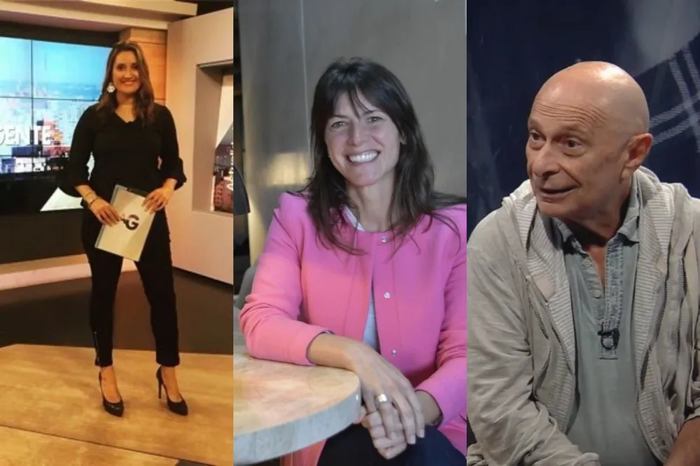 Verónica Chevallier, Sofía Rodríguez y Mario Morgan