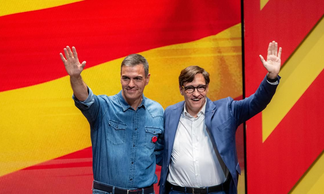 Salvador Illa  dice que hay Pedro Sánchez para rato