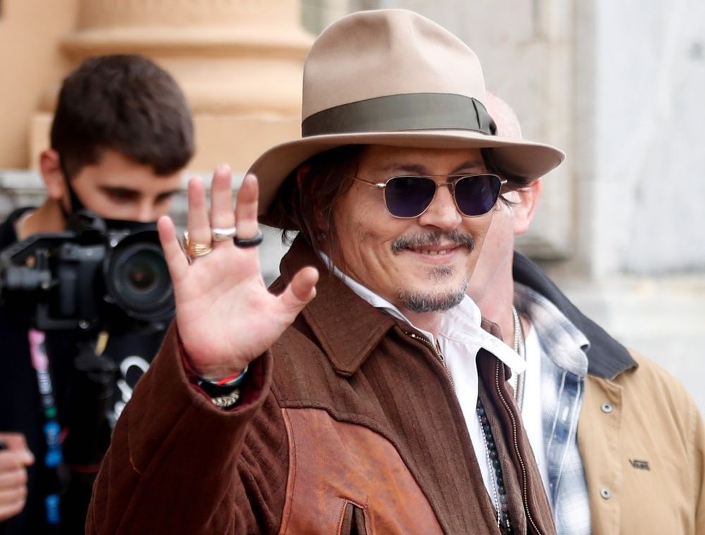 Johnny Deep en el Festival de San Sebastián en 2024.