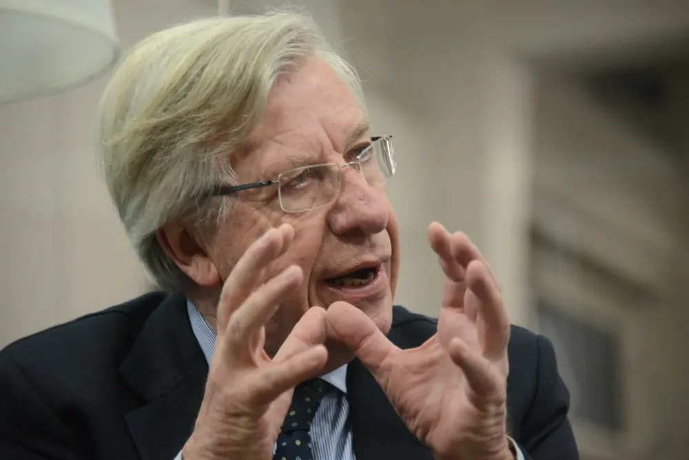 El exministro de economía y exvicepresidente de la República, Danilo Astori