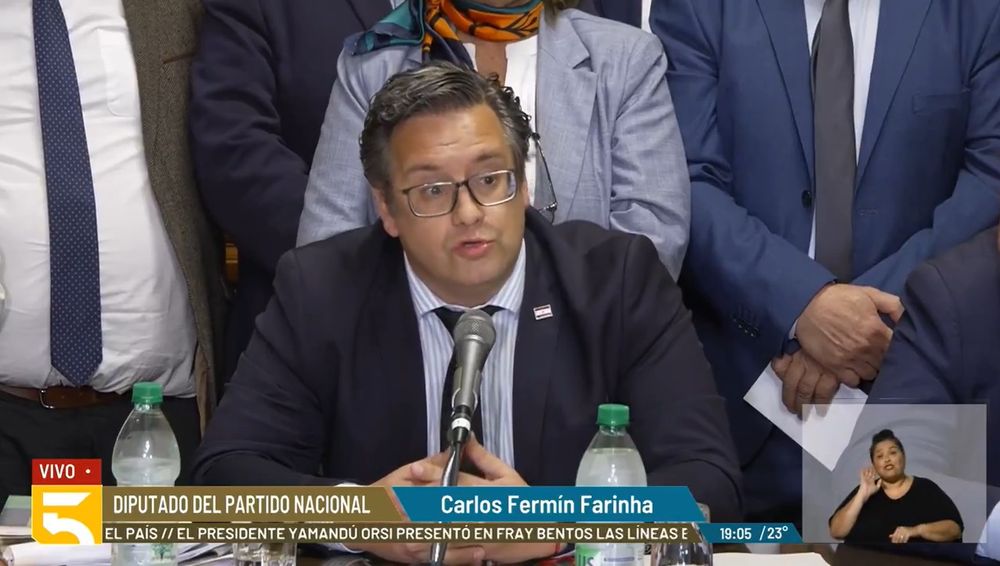 Fermín Farinha, diputado del Partido Nacional