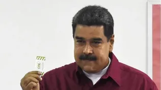 Tras votar, Maduro llamó a demostrarle al mundo que Venezuela se respeta