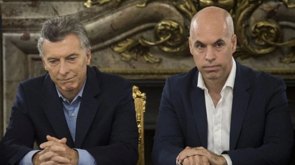Mauricio Macri y Horacio Rodríguez Larreta.