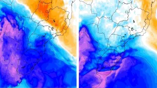 Metsul anuncia dos masas de aire frío que traerán bajas temperaturas en plena primavera: cómo afectará a Uruguay Metsul anuncia dos masas de aire frío que traerán bajas temperaturas en plena primavera: cómo afectará a Uruguay
