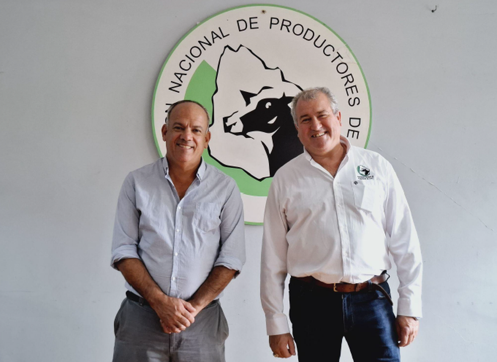 &Aacute;lvaro Quintans junto al actual presidente de la ANPL, N&eacute;stor Cabrera.