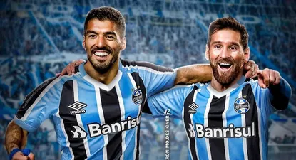 El sueño de Gremio: juntar nuevamente a Luis Suárez con Lionel Messi, como cuando jugaron en Barcelona