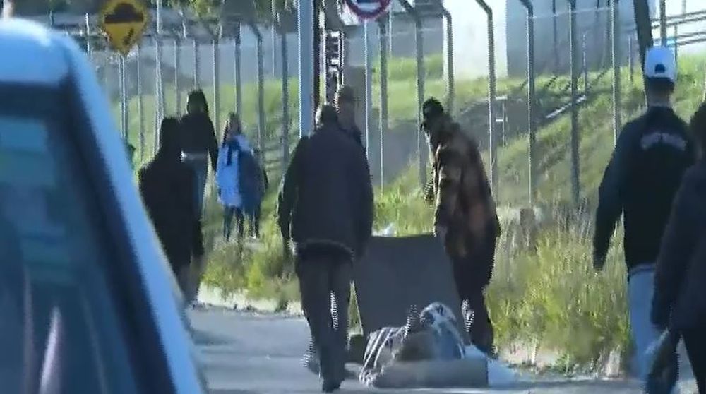 Policial en Flor de Maroñas