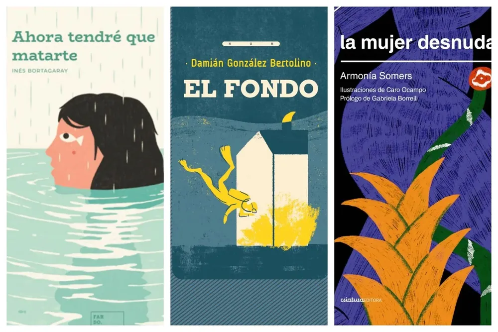 Gabriela Sánchez, Lucía Boiani y Carolina Ocampo son las autoras de estas tapas