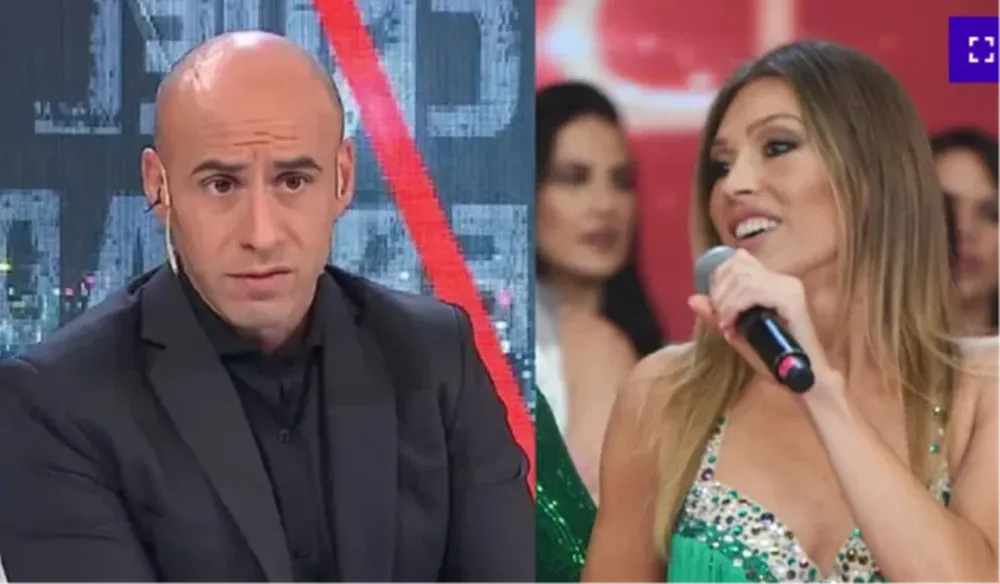 El periodista y la cantante