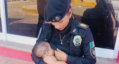 La agente Arisbeth Ambrosio fue desplegada con un centenar de rescatistas en Acapulco