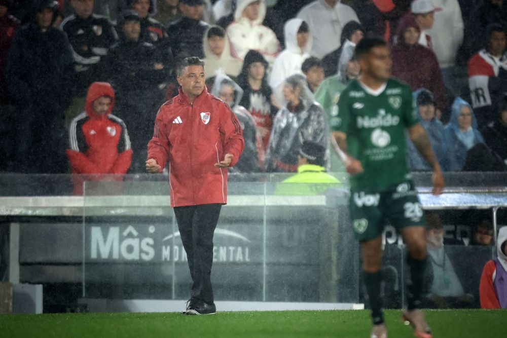Marcelo Gallardo, entrenador de River Plate Marcelo Gallardo, entrenador de River Plate