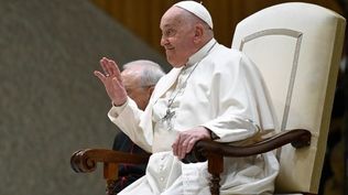 El Papa Francisco en la audiencia general del pasado 5 de febrero, antes de suu internación.  