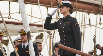 La Princesa Leonor embarca en el Buque Elcano hacia América.