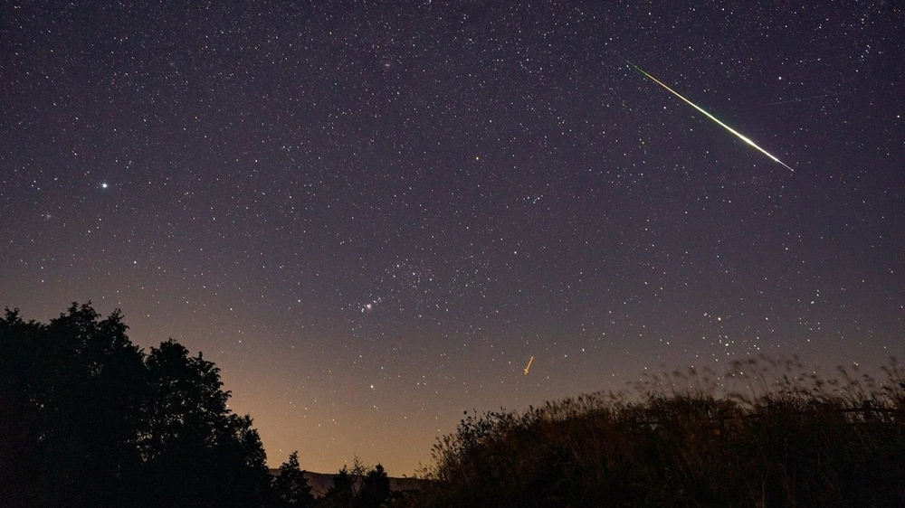 Imagen de archivo de observación de las Perseidas. (Europa Press)