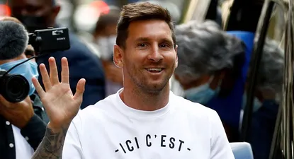 Messi feliz en París