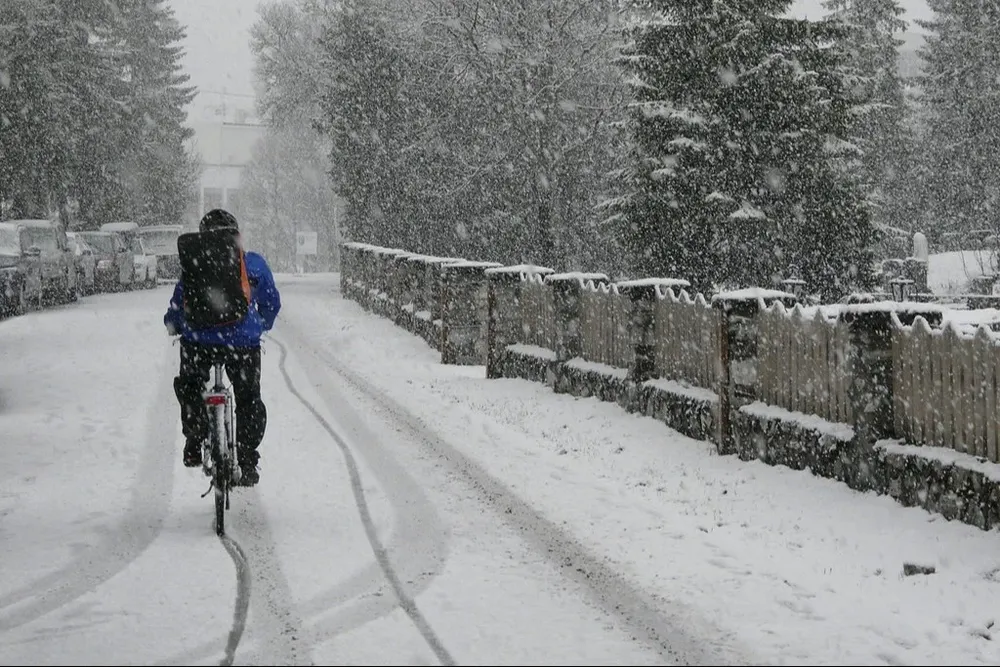 El servicio meteorológico advirtió a la población que con estas temperaturas la piel puede congelarse en tan sólo 10 minutos.