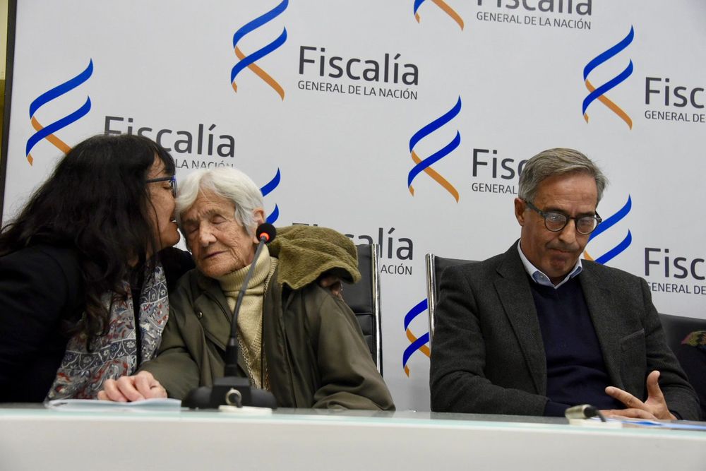 Conferencia de prensa en Fiscalía sobre la identificación de los restos de Amelia Sanjurjo