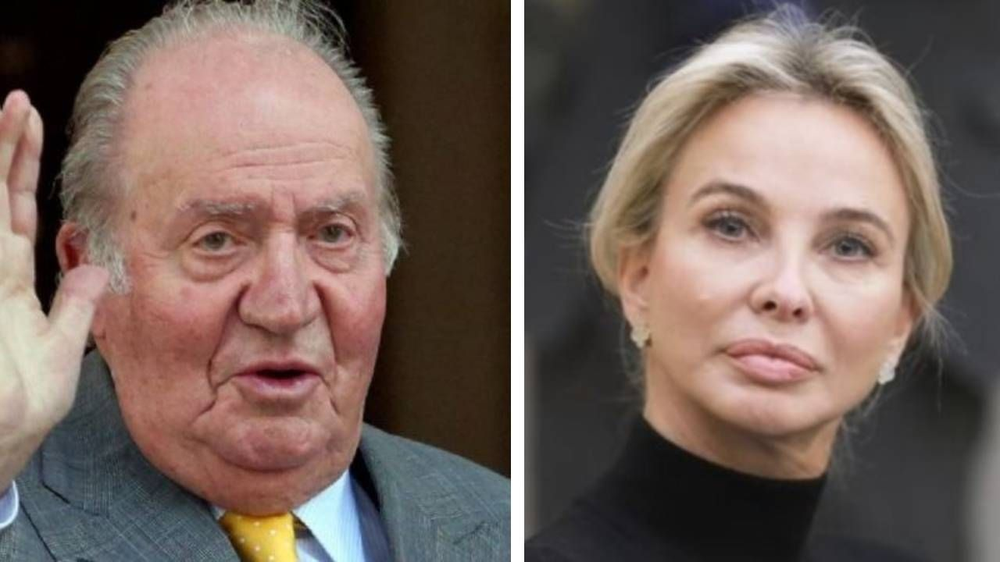 El rey emérito Juan Carlos I y Corinna Larsen.