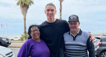 Eva De Castro Maceira, Darwin Núñez y Santo Raúl Ribeiro