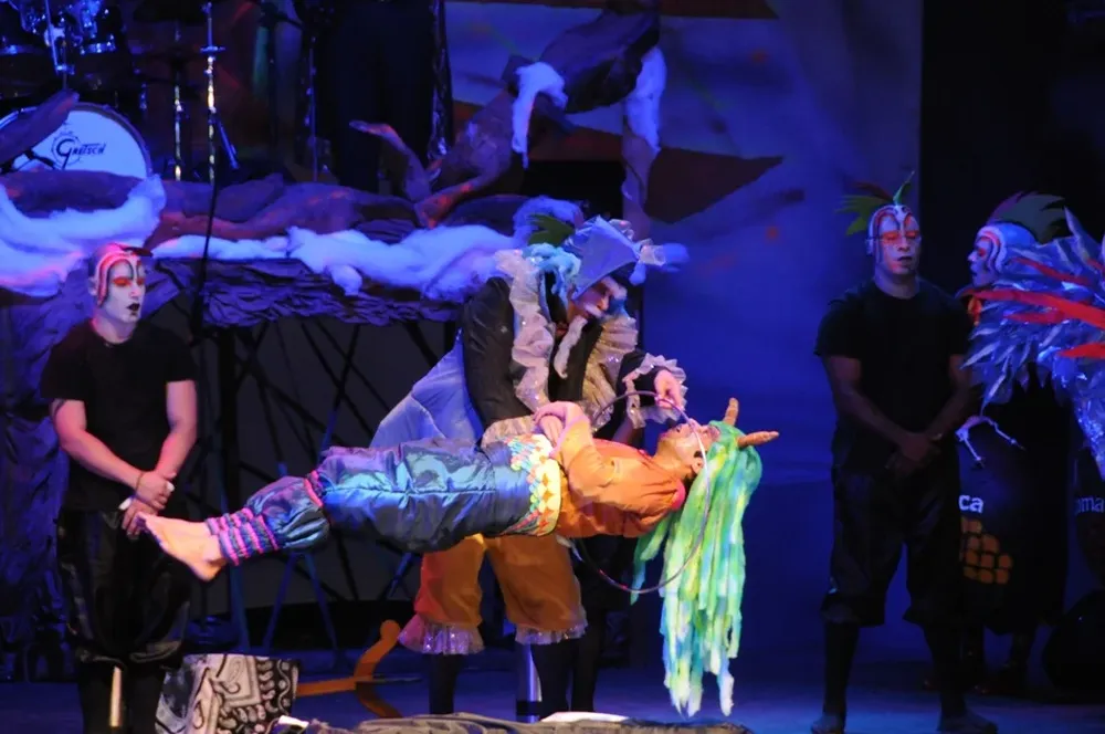 El acto de levitación de Mi Morena