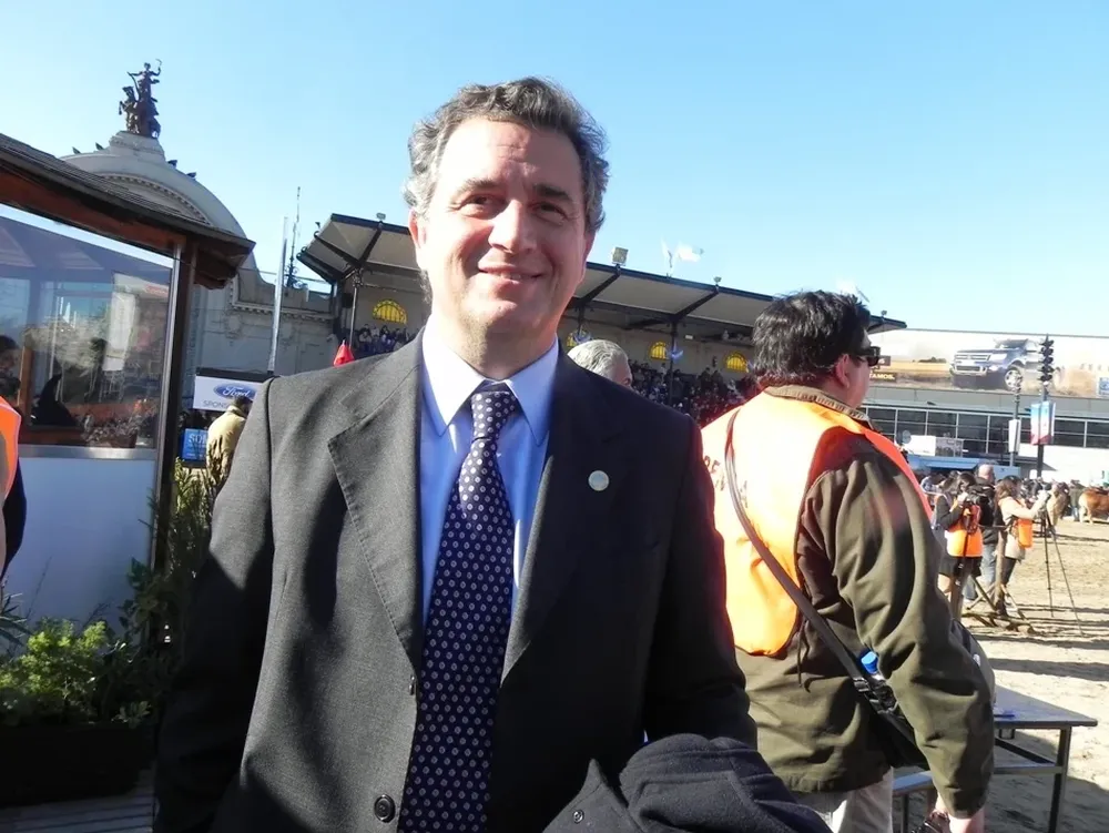 Luis M. Etchevehere, presidente de la Sociedad Rural Argentina (SRA) criticó la política agrícola argentina