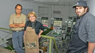 Francisco Moretti, Ana Durán y Martín Schwedt