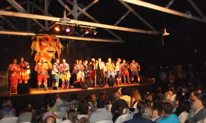 Es, además, el único tablado en la Ciudad Vieja