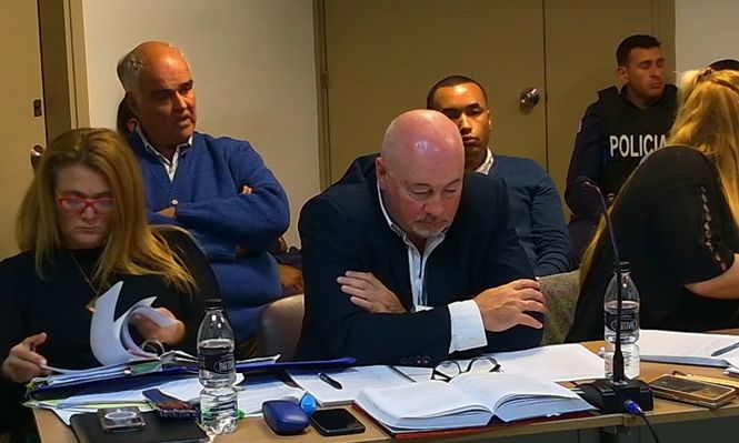 El exsenador nacionalista Gustavo Penadés en la audiencia de este lunes