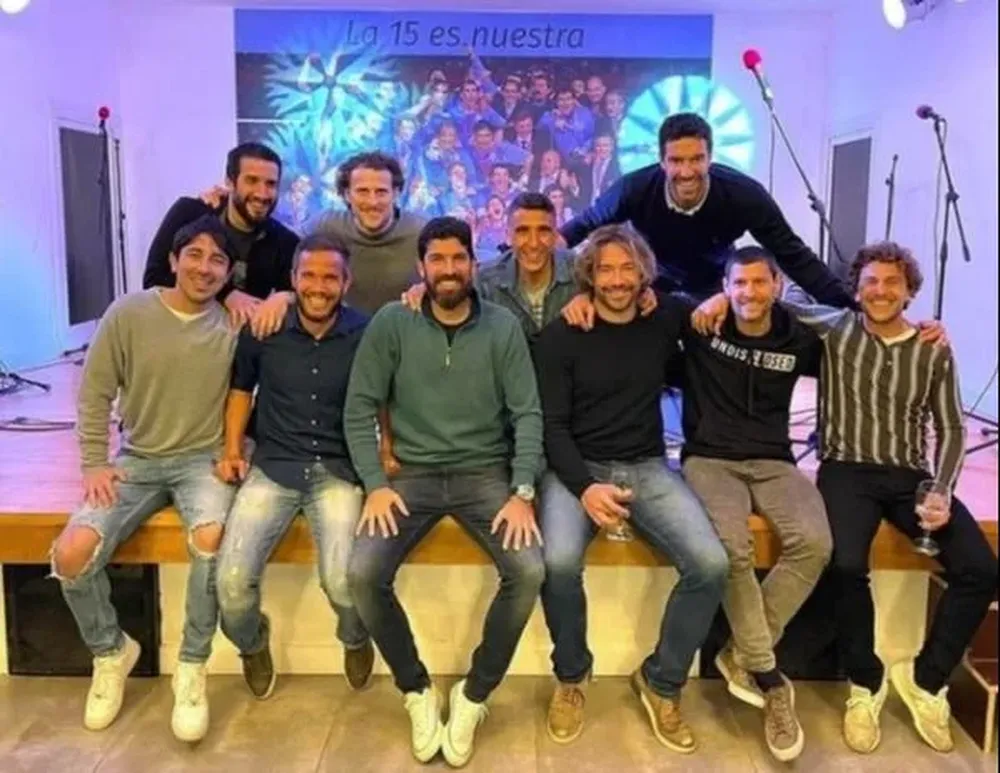 Los campeones de la Copa América 2011 compartieron un encuentro a 10 años del título