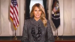 El video de despedida de Melania Trump: La violencia nunca es la solución