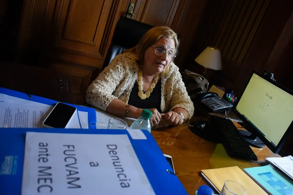 La senadora dijo estar preocupada por la situación de la Fiscalía