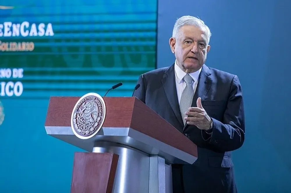 Andrés Manuel López Obrador, presidente mexicano