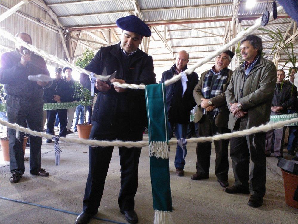 Joaquín Martinicorena dejó inaugurada la zafra lanera 2013