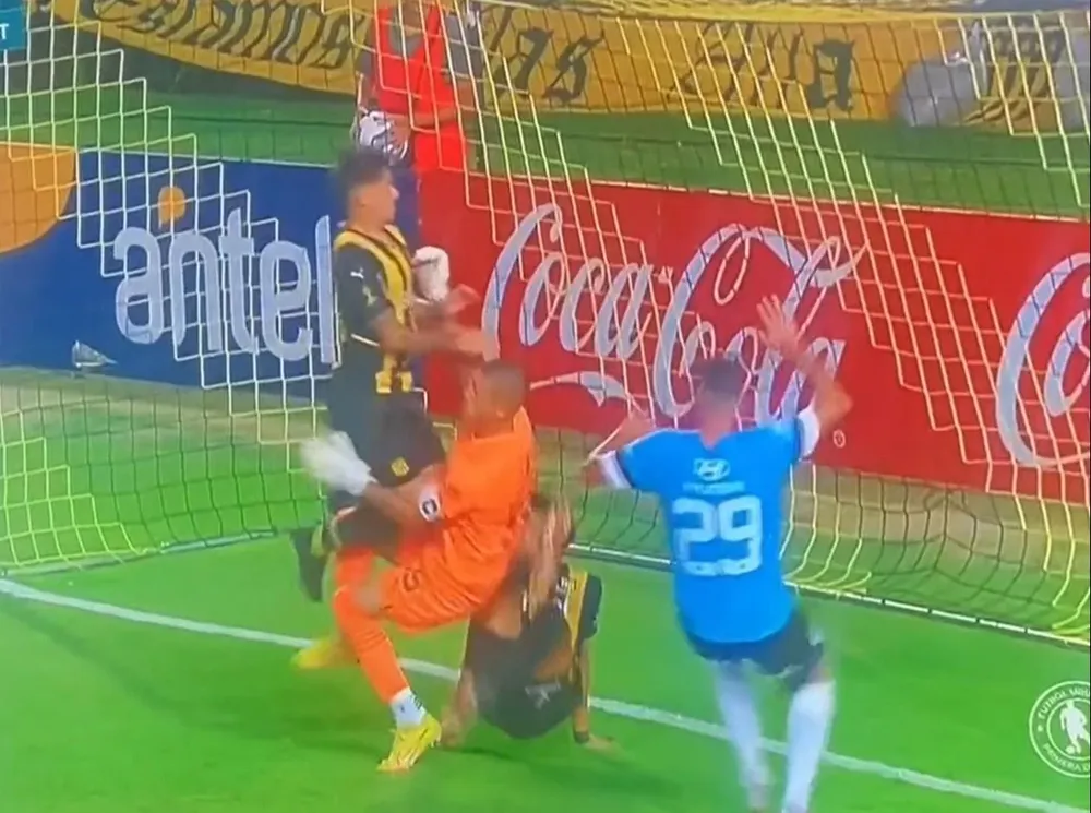 El momento de la carga a Gastón Guruceaga que compartió Antonio Palma en un tuit